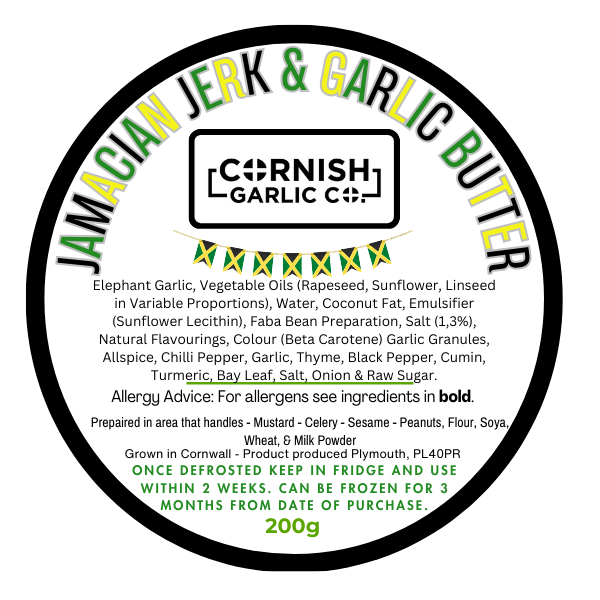 Jamaican Jerk Garlic Buttery Spread