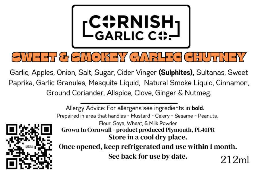 Sweet & Smokey Garlic Chutney