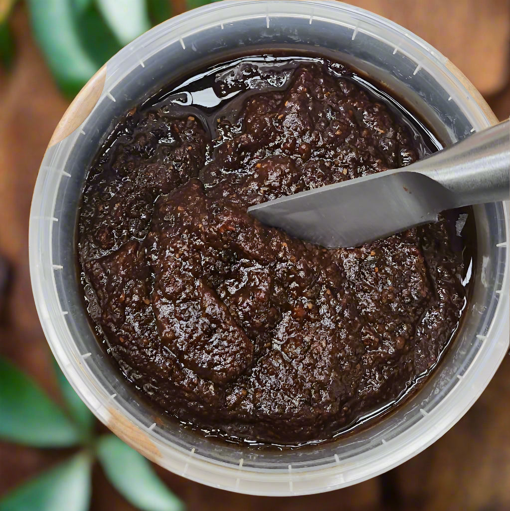 Black Elephant Garlic Relish