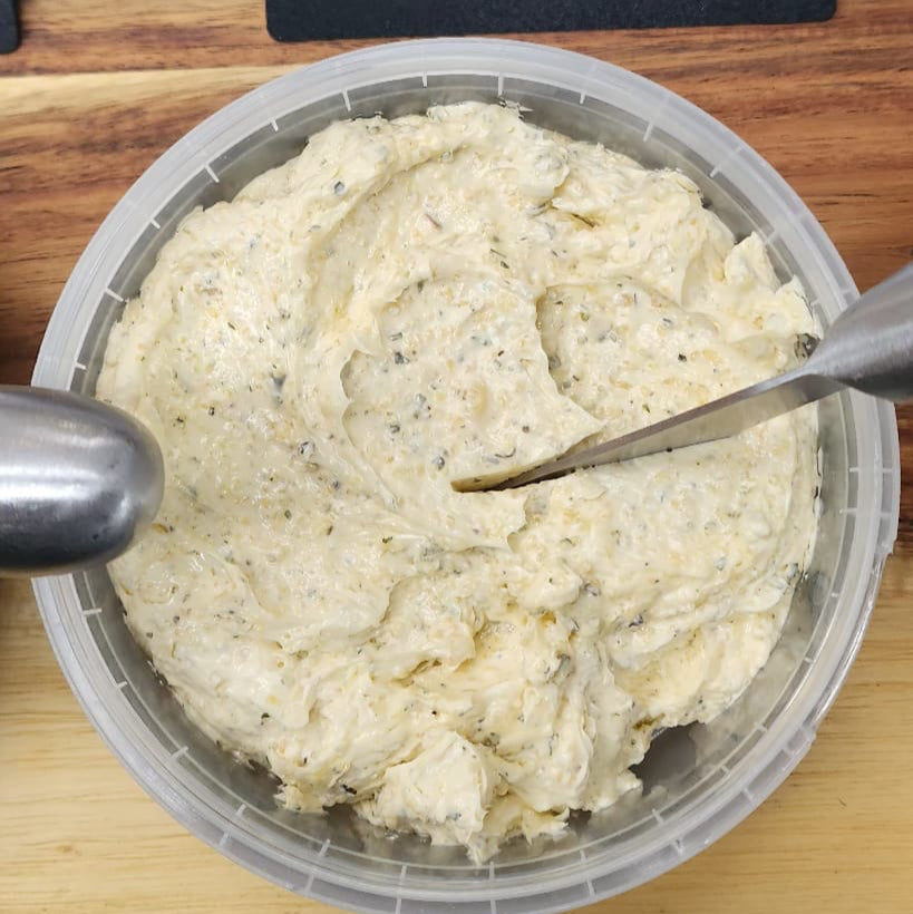Elephant Garlic, Parmesan & Herb Buttery Spread