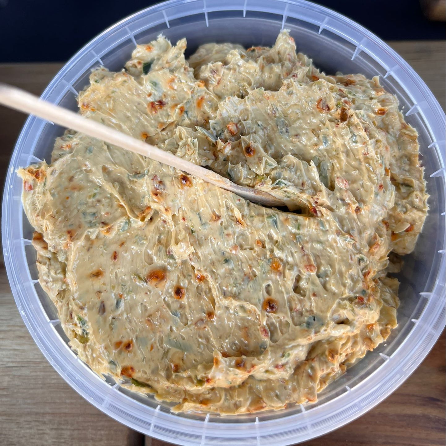 Spicy Green Garlic Butter