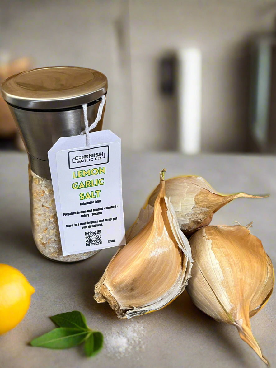 Lemon Garlic Salt Grinder