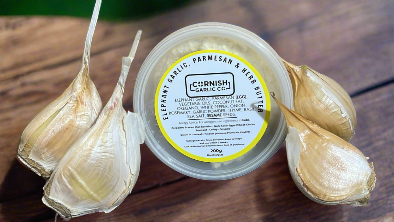 Elephant Garlic, Parmesan & Herb Buttery Spread