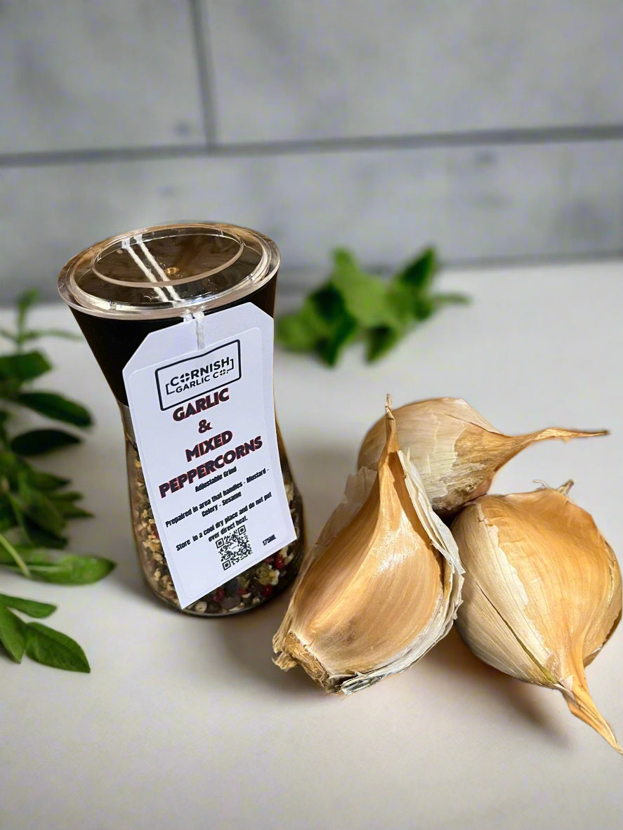 Garlic & Mixed Peppercorns Grinder