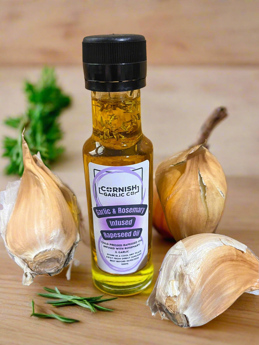 Garlic & Rosemary Infused Rapeseed Oil