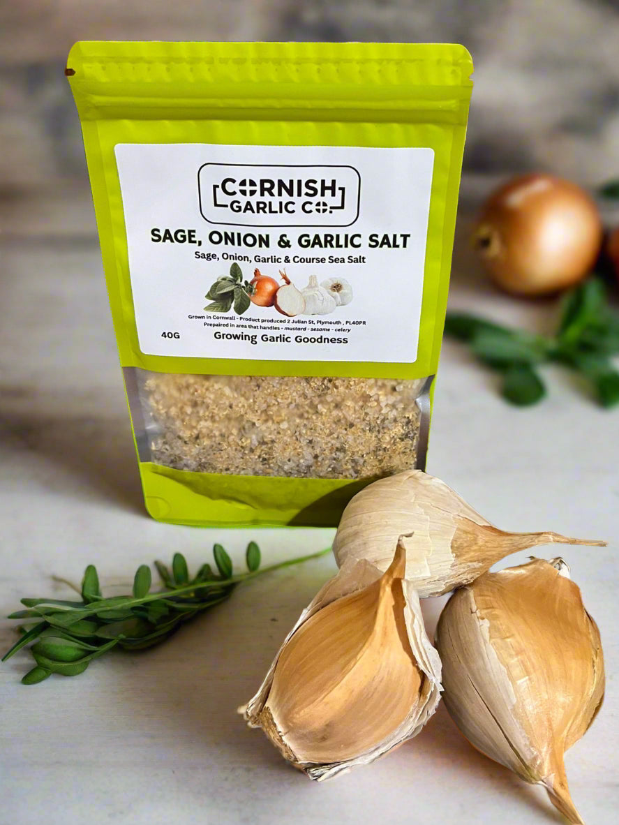 Sage, Oil & Garlic Salt Pouch