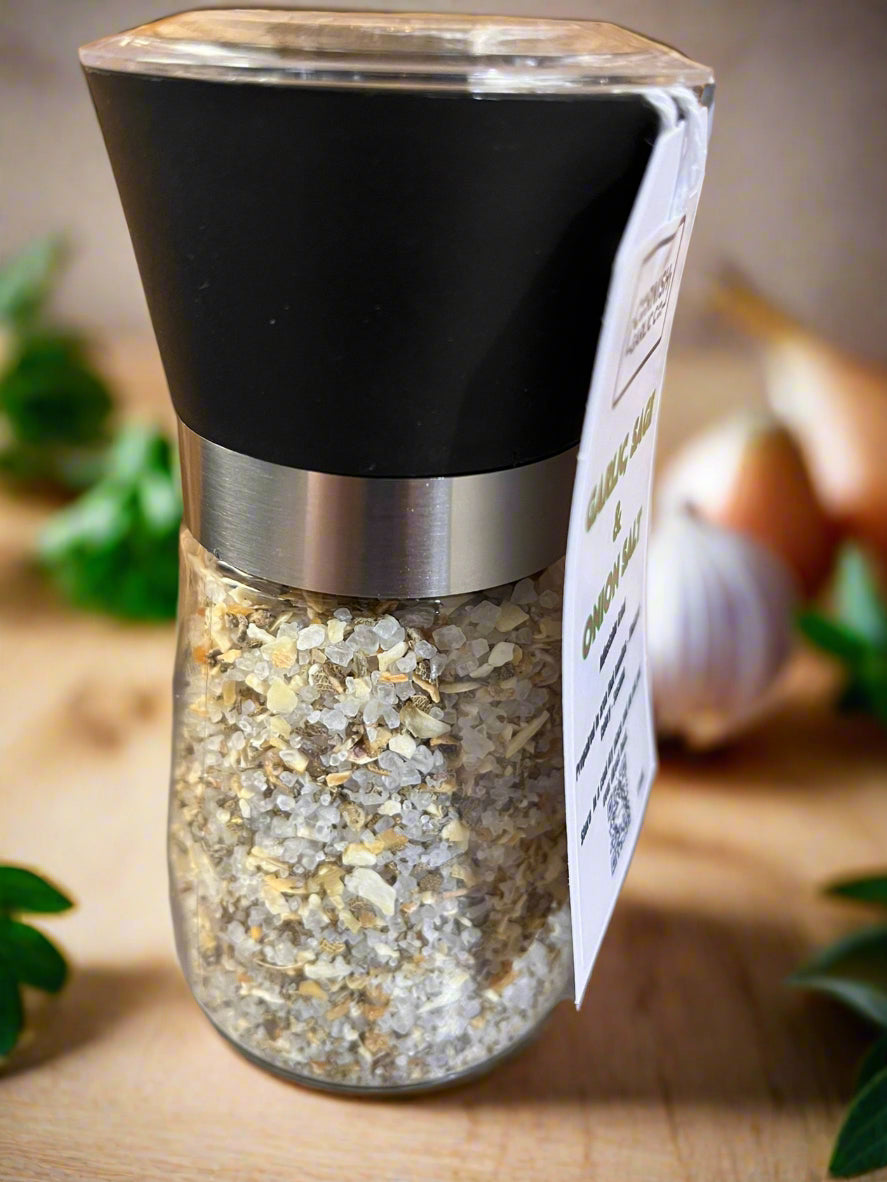 Garlic Sage & Onion Salt Grinder