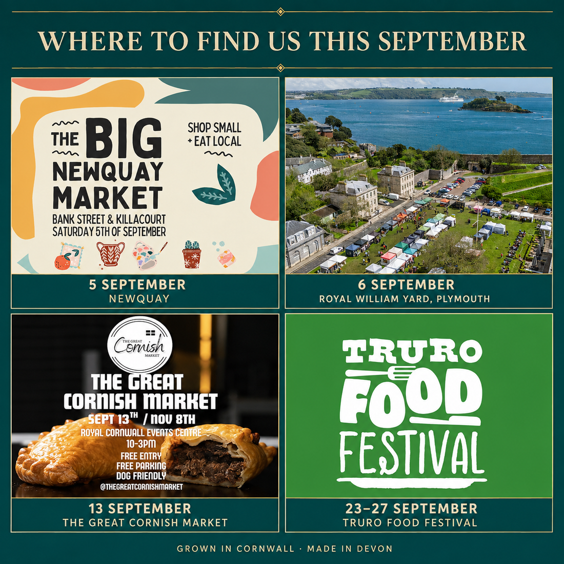 Where to find us: