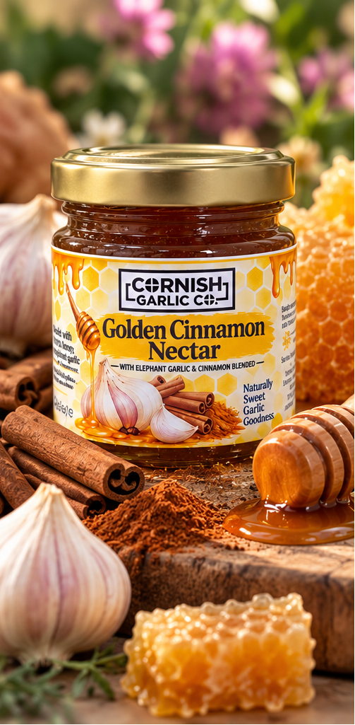 Golden Cinnamon Nectar - Infused Honey