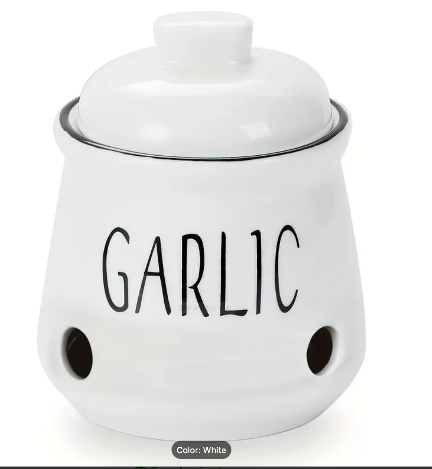 Garlic Storage Pot