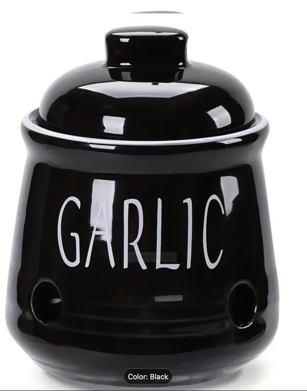 Garlic Storage Pot