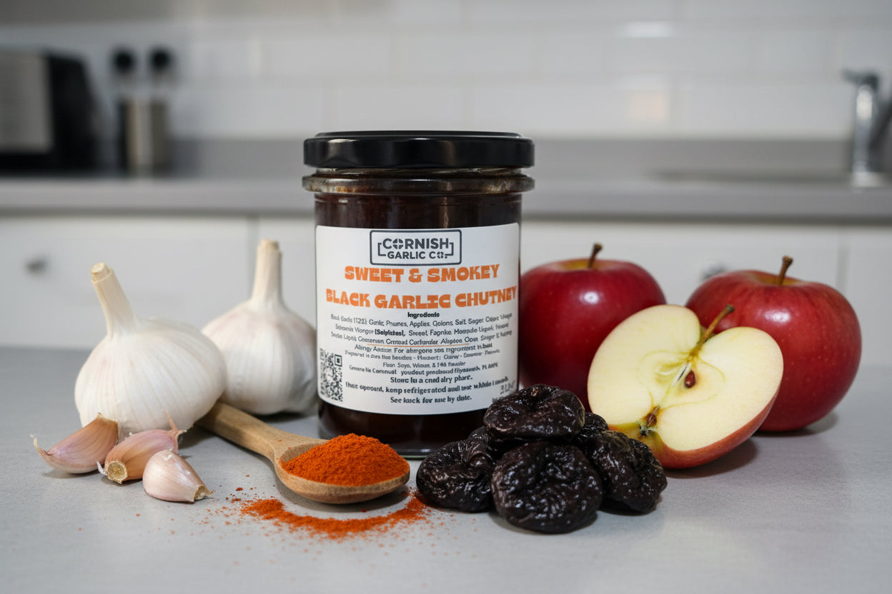 Sweet & Smokey Black Garlic Chutney